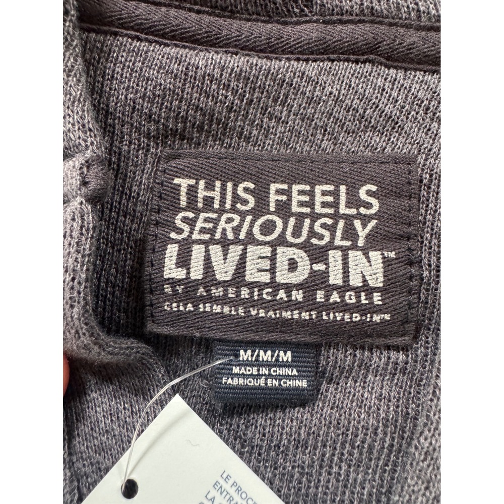 NWT American Eagle Seriously Lived-In Hoodie Womens Cropped Lightweight cozy - Picture 2 of 4